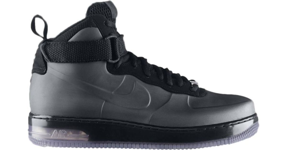 black foamposite air force 1