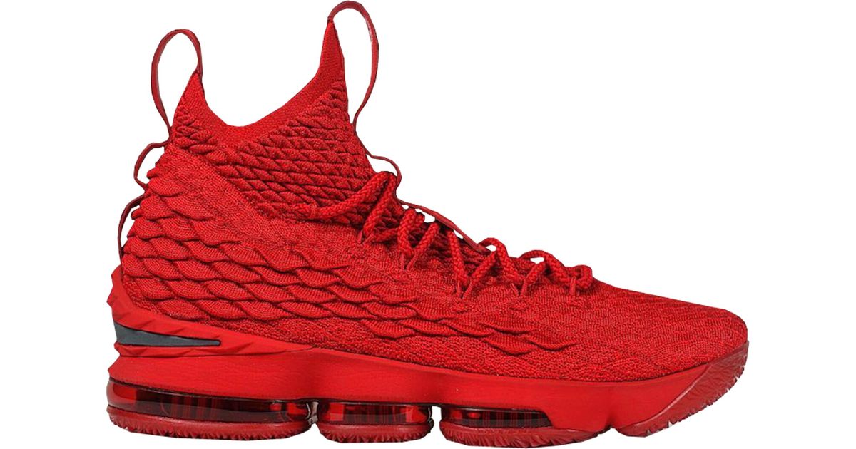 lebron 15 ohio state shoes