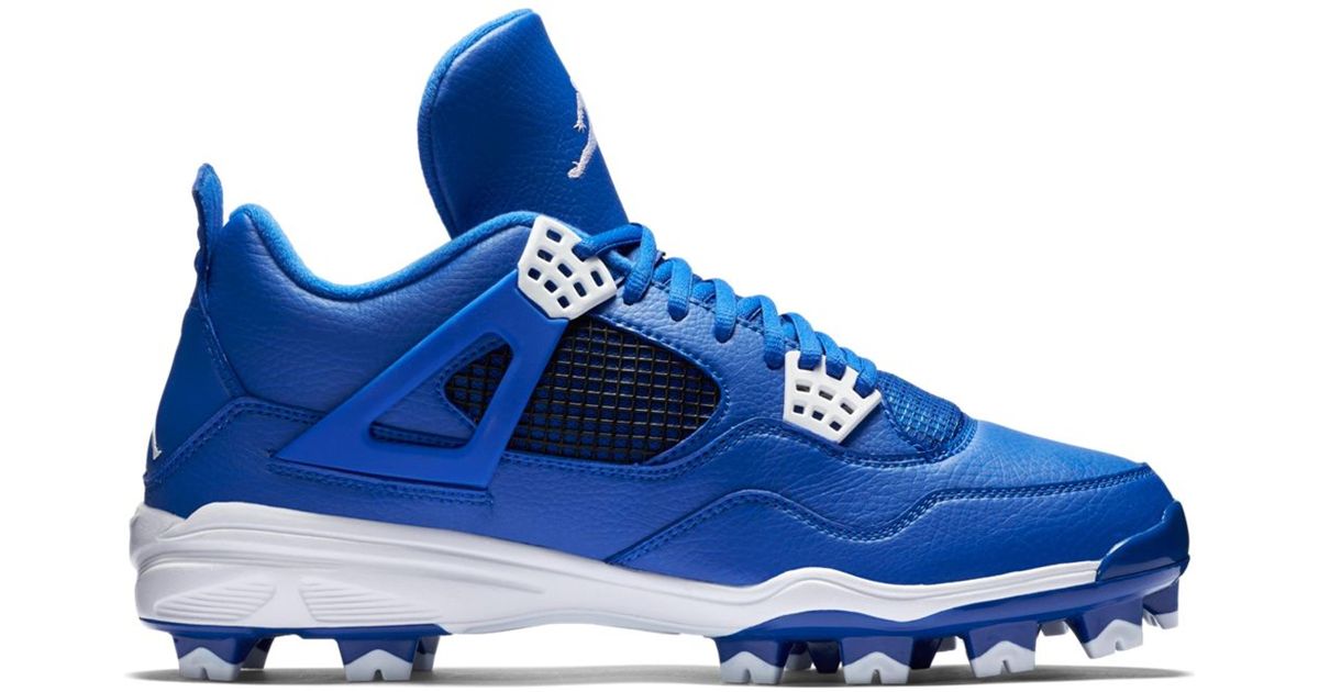 Nike 4 Retro Cleat Royal in Blue for Men - Lyst