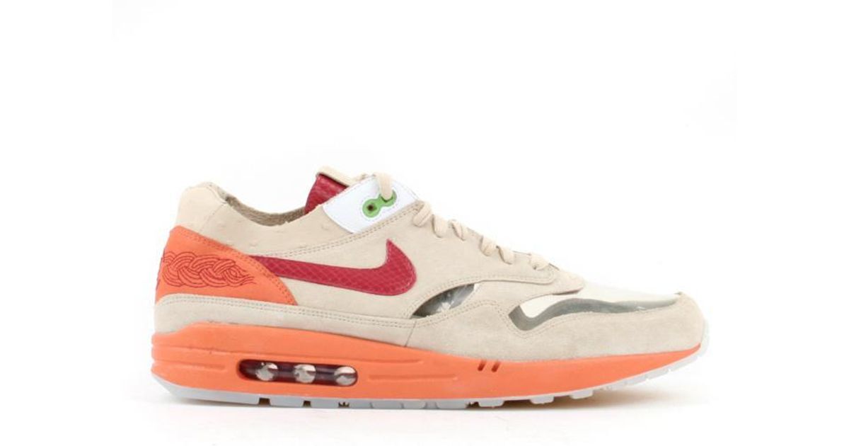 red suede air max 1