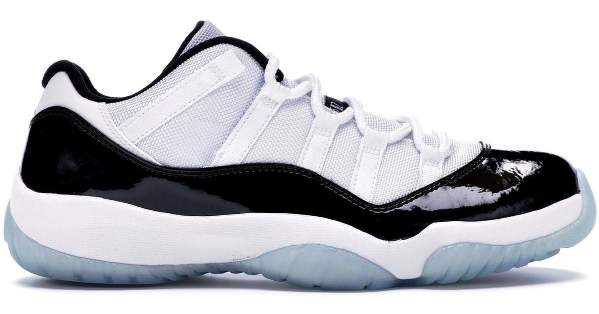 Nike 11 Retro Low Concord in White for Men - Lyst