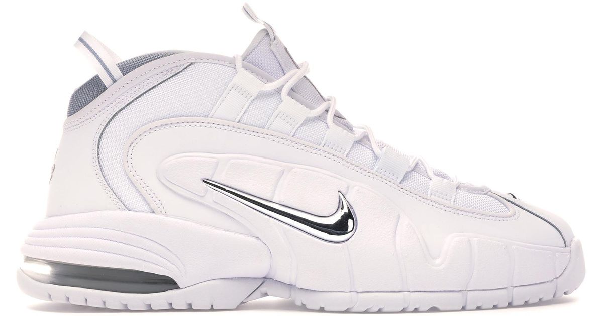 nike air max penny 1 white metallic