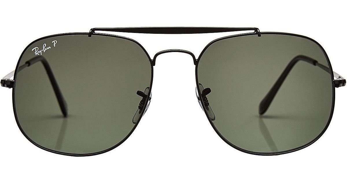 Lyst - Ray-Ban Square Aviator Sunglasses