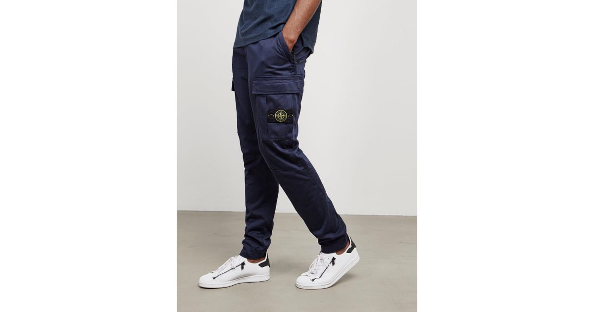 stone island slim fit cargo pants