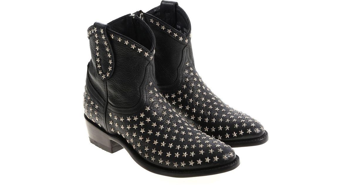 black mexican boots for men