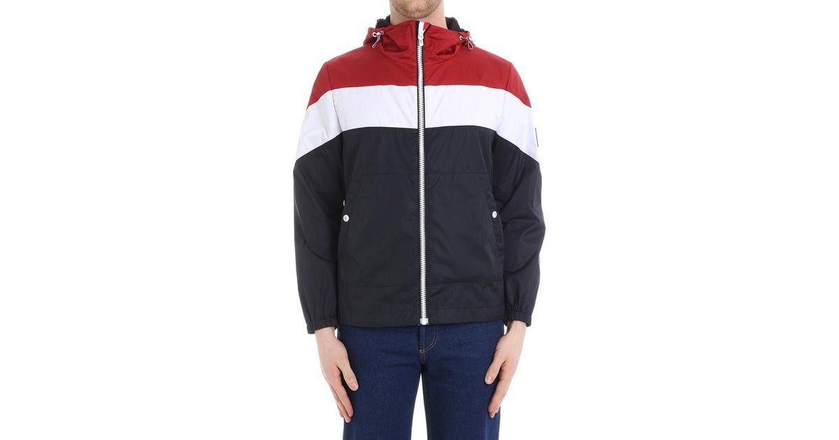 red white blue moncler