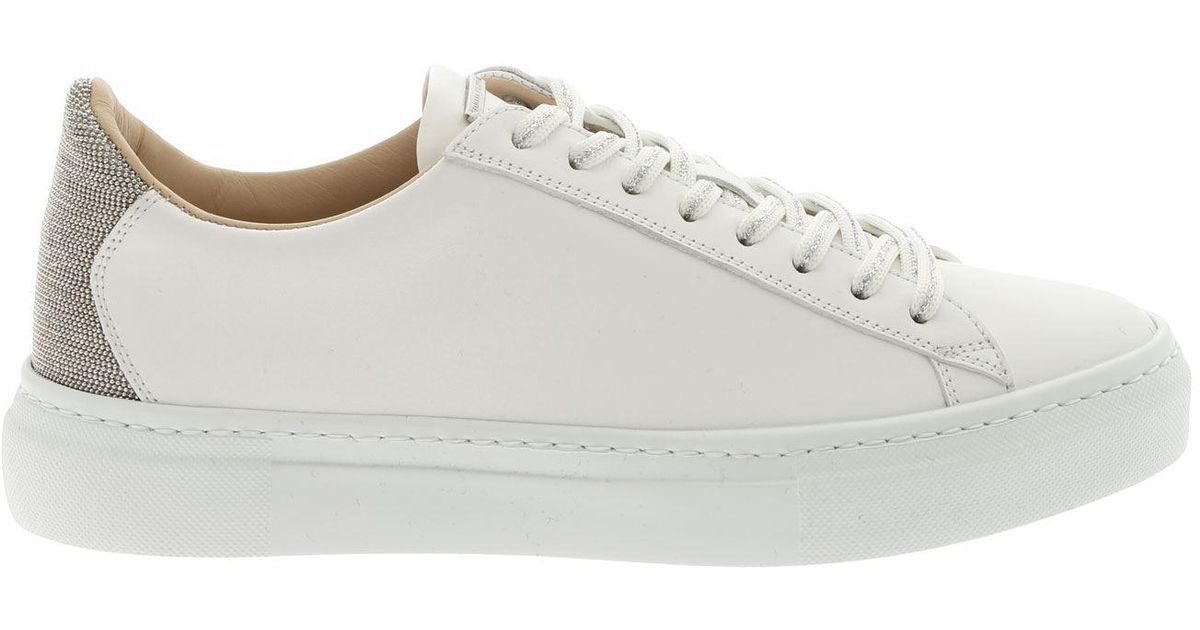 Lyst - Fabiana Filippi Caterina Sneakers In White Leather in White