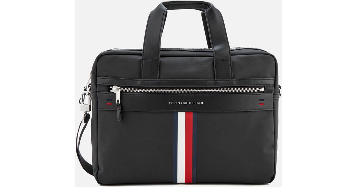 Lyst Tommy Hilfiger Elevated Computer Bag In Black For Men