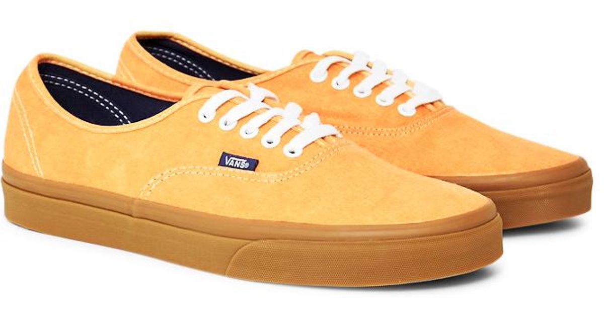 vans yellow vans yellow