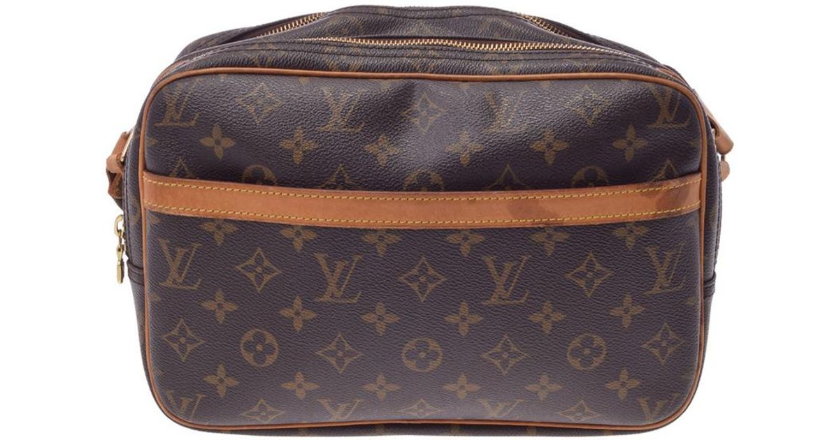 Louis Vuitton Monogram Canvas Reporter Pm Bag in Brown - Lyst
