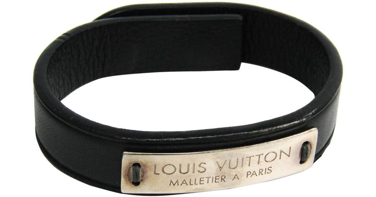 How Much Is A Louis Vuitton Leather Bracelet Men