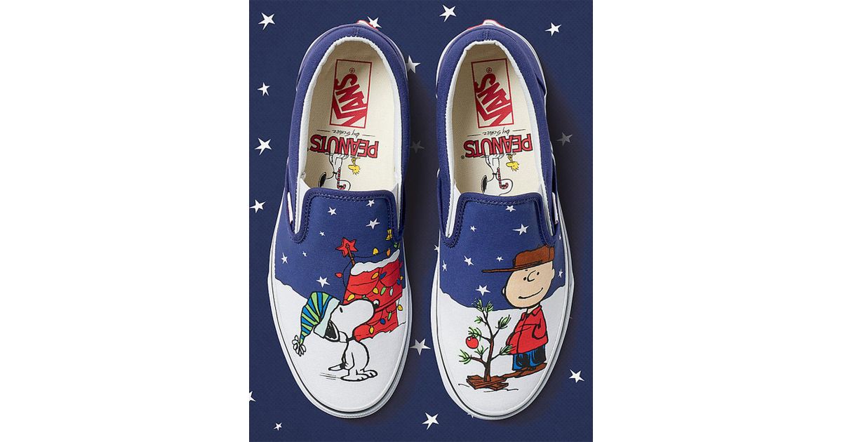 vans peanuts slip on christmas vans peanuts slip on christmas