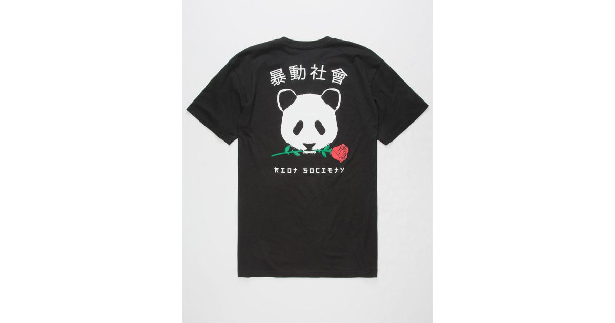 riot society panda shirt