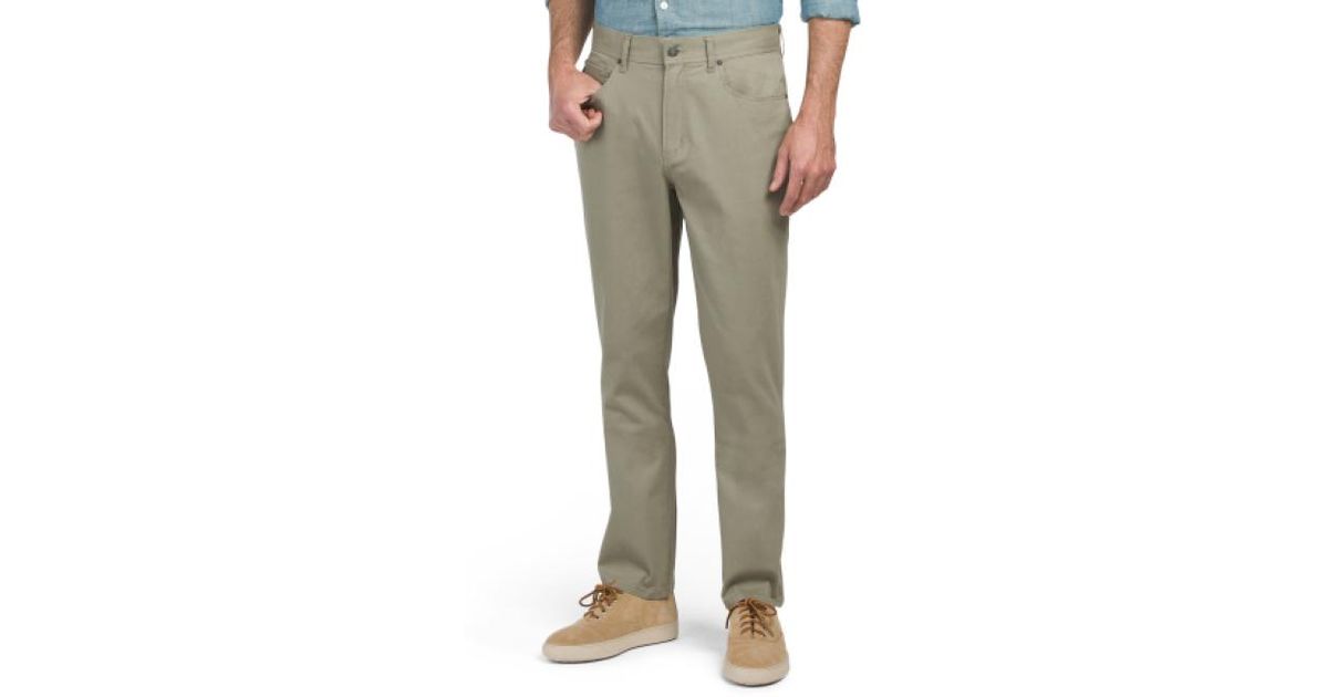 Lyst - Tj maxx 5 Pocket Stretch Pants for Men