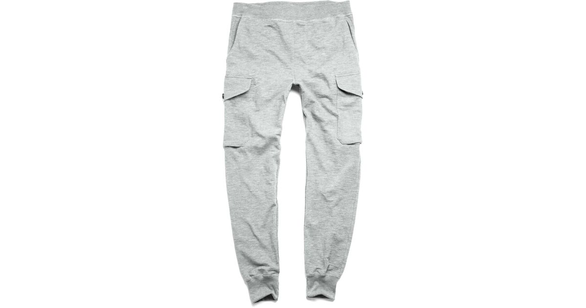 todd snyder cargo sweatpants