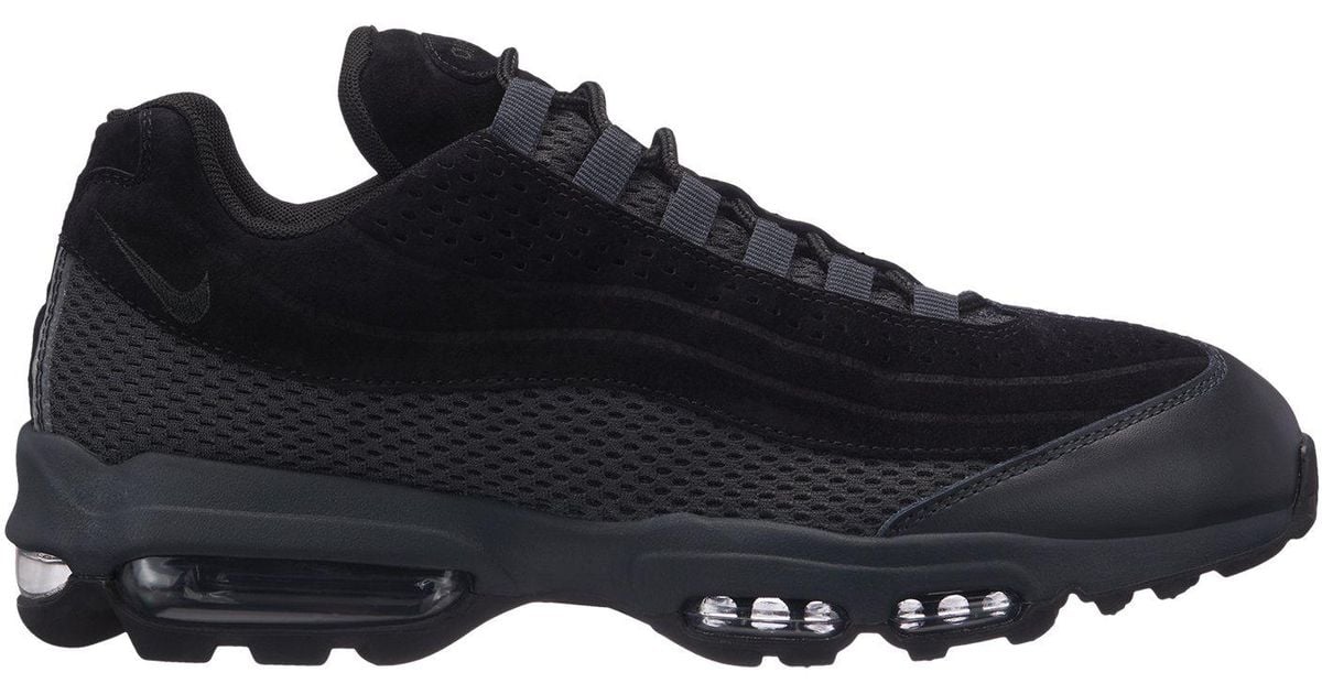 Nike Black Air Max 95 Ultra Premium Breathe for men Nike Black Air Max 95 Ultra Premium Breathe for men