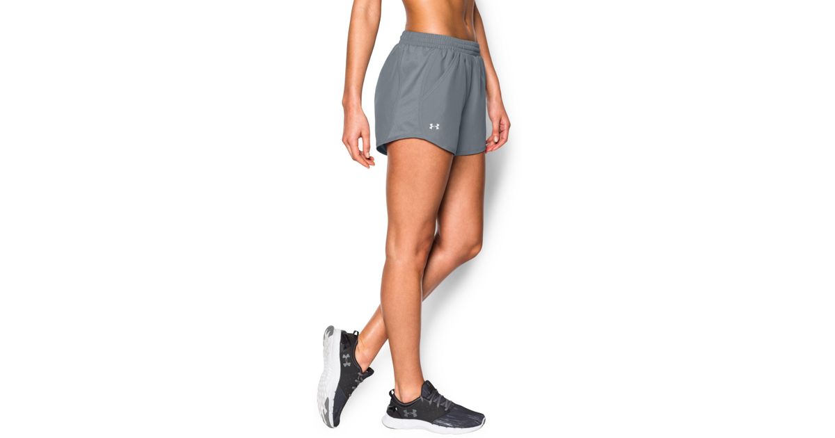 ua women's fly by short