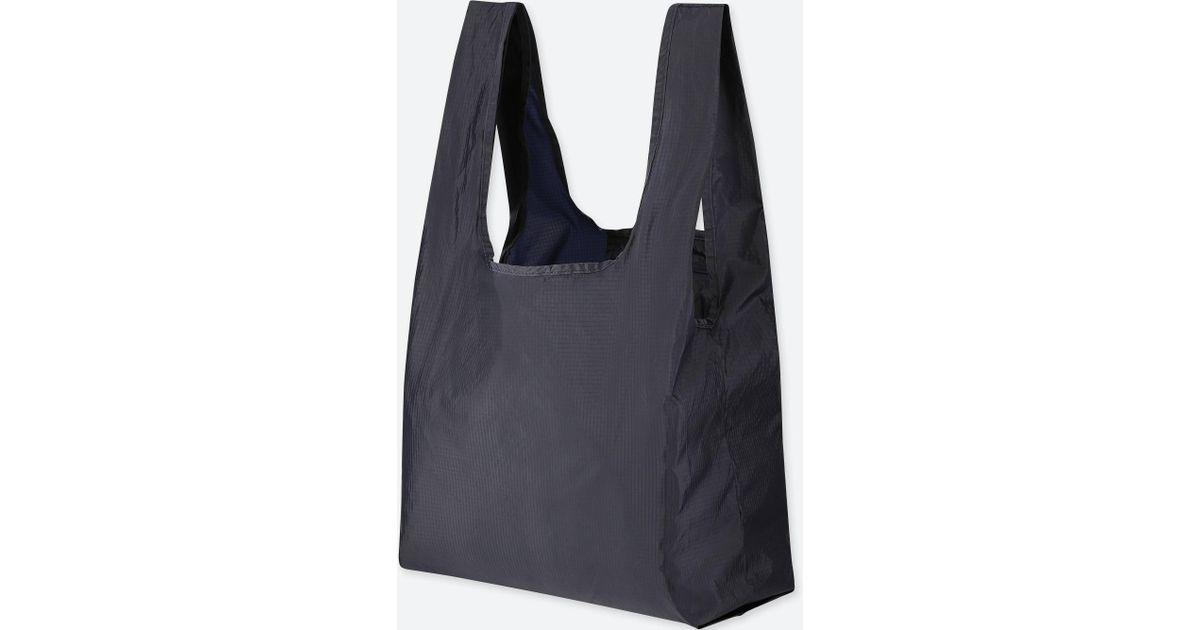 Lyst Uniqlo Packable Tote Bag In Blue