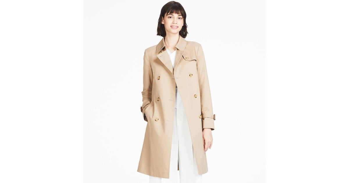 uniqlo trench coat femme