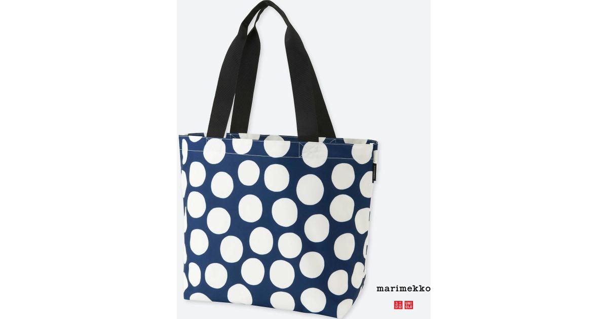 Lyst Uniqlo Marimekko Tote Bag In Blue