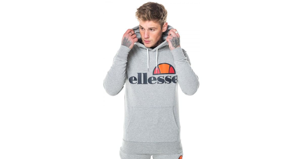 ellesse oragratti borg zip through hoodie