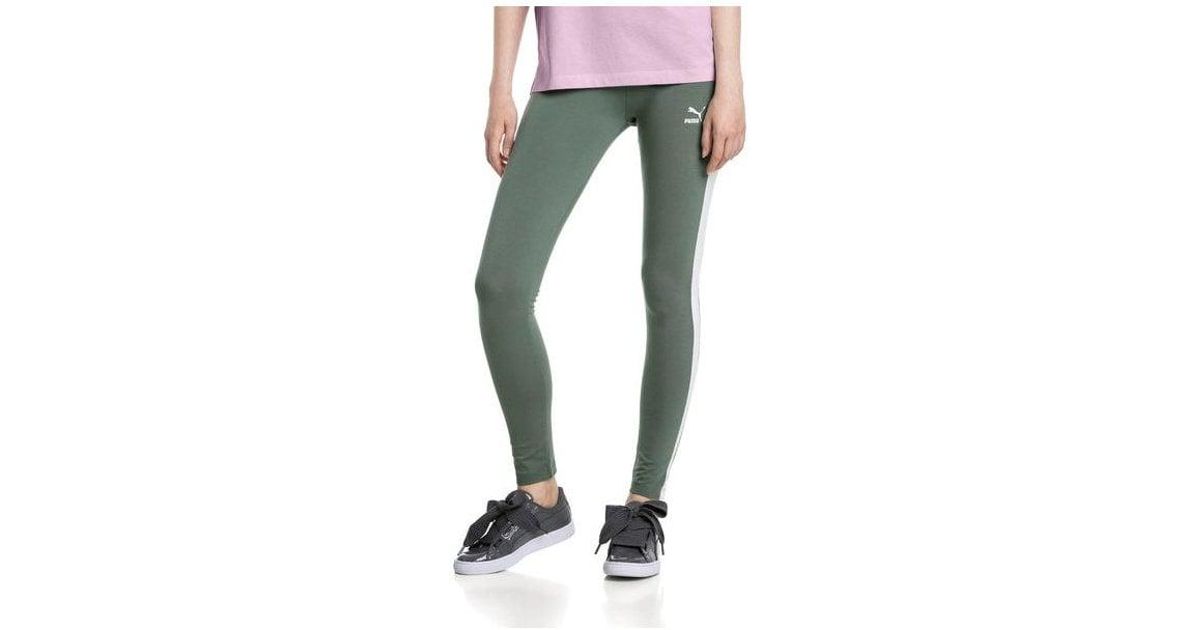 puma classic logo t7 leggings