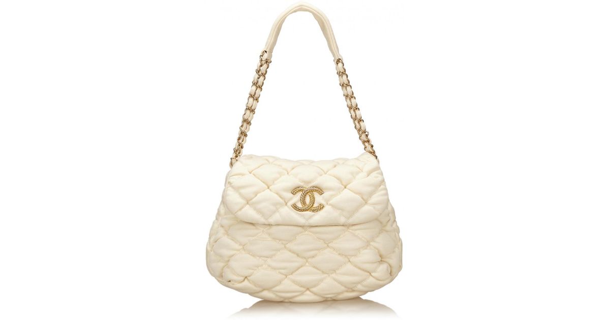 Lyst - Chanel Pre-owned Handbag in White