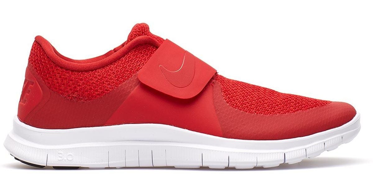 nike free socfly red