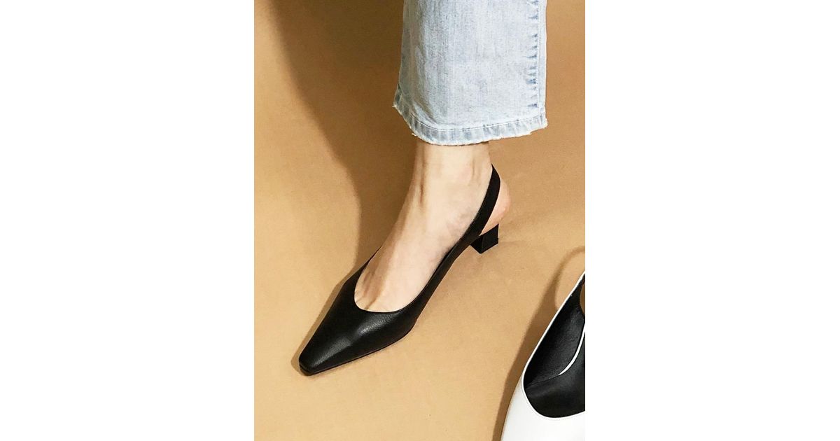 IGINOA Uv Slingbacks in Black - Lyst