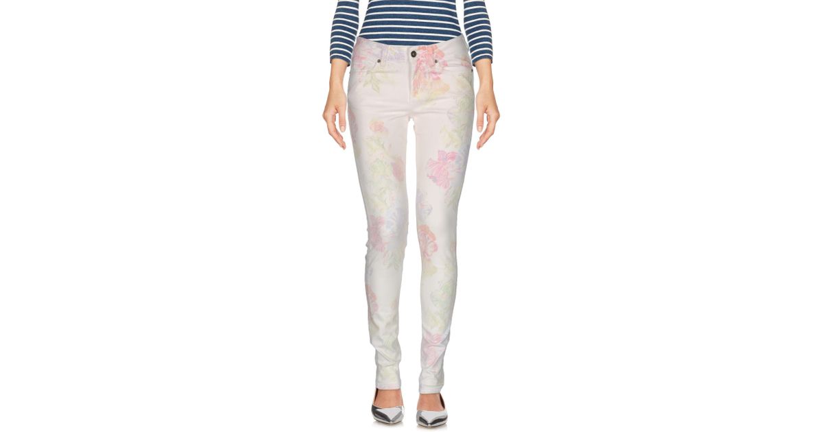 guess white pants