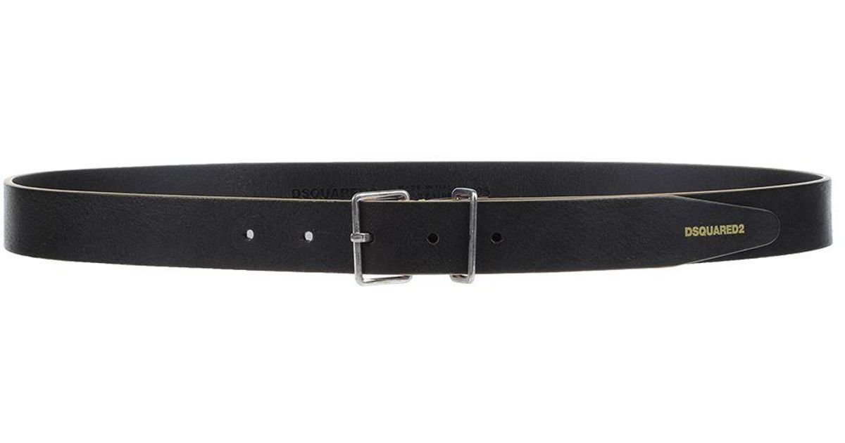 dsquared belt mens