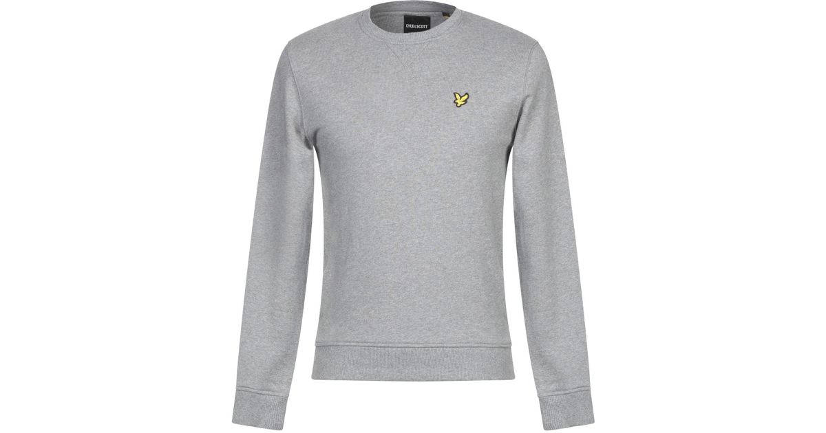 grey lyle and scott sweatshirt