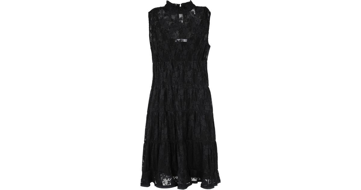 See By Chloé Knee-length Dress in Black - Lyst