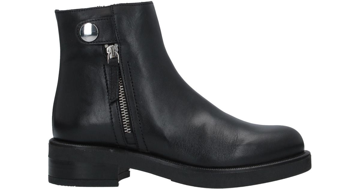 Albano Ankle Boots in Black - Lyst