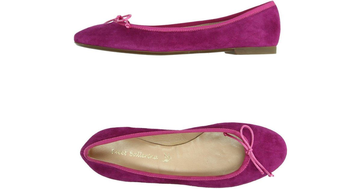 Lyst - Sweet Ballerina Ballet Flats in Purple