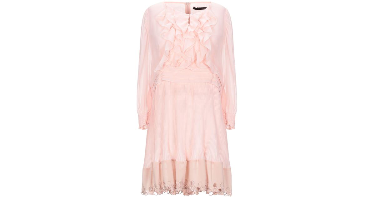 Annarita N. Short Dress in Light Pink (Pink) - Save 4% - Lyst