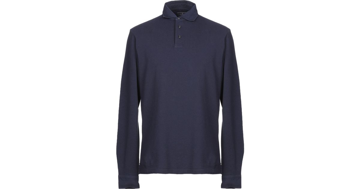 Hackett Cotton Polo Shirt in Dark Blue (Blue) for Men - Lyst