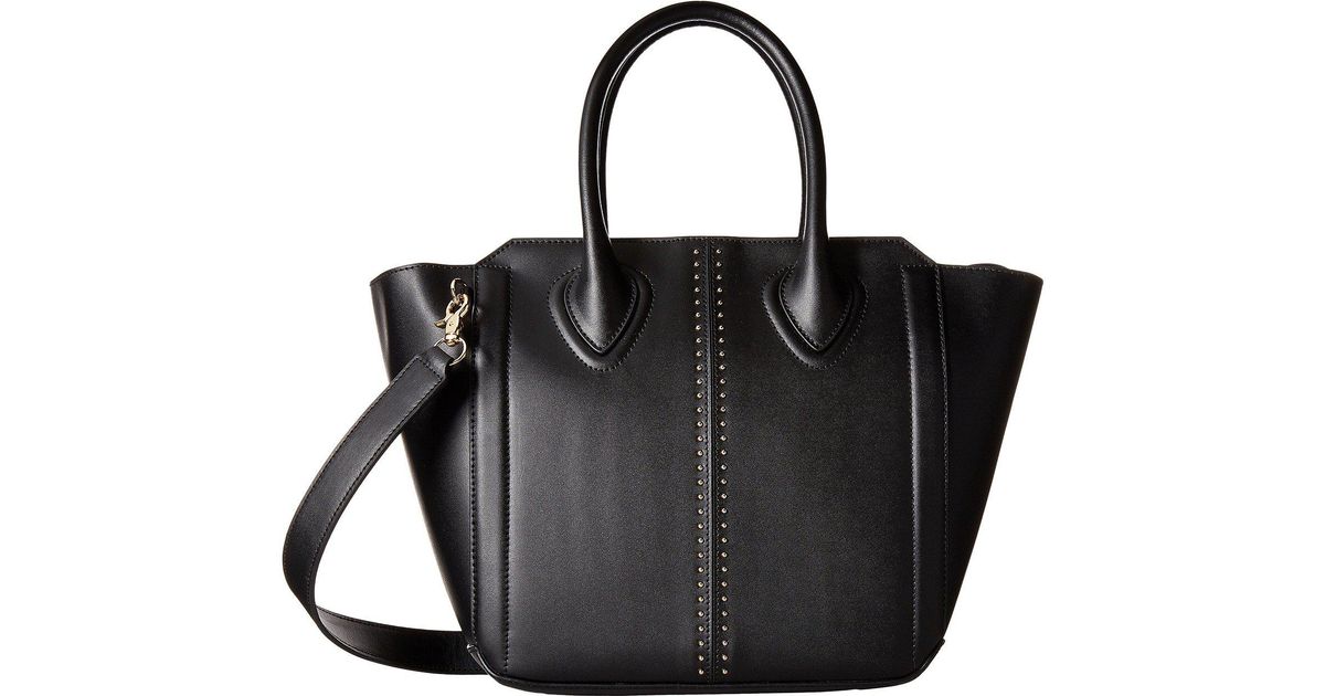 Ivanka Trump Tribeca Satchel Pin Stud Black Handbags Lyst
