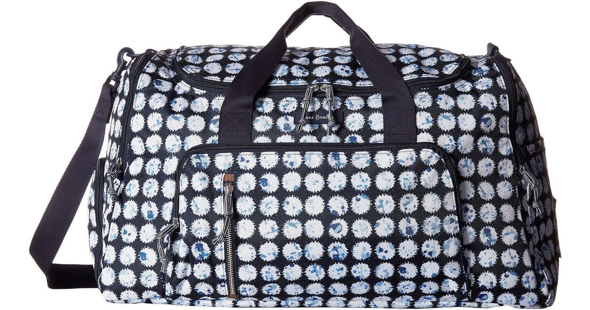 Lyst Vera Bradley Lighten Up Ultimate Gym Bag Splash Dot Bags In Lyst Vera Bradley Lighten Up Ultimate Gym Bag Splash Dot Bags In Blue