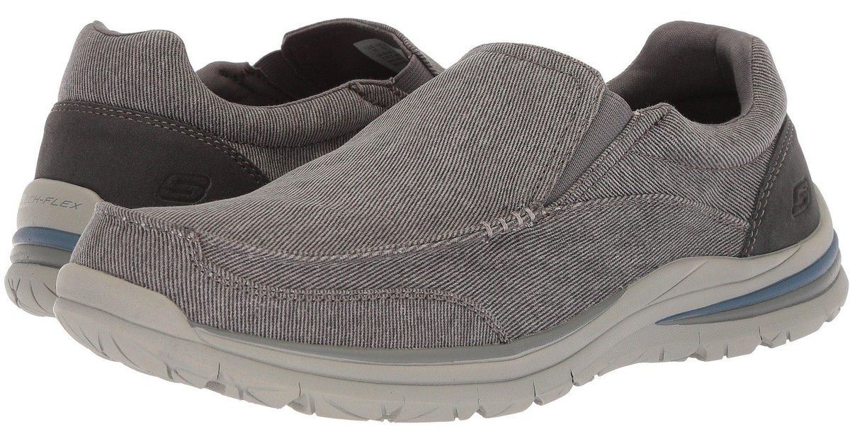 Skechers Canvas Classic Fit Superior 2.0 - Vorado in Charcoal (Gray ...