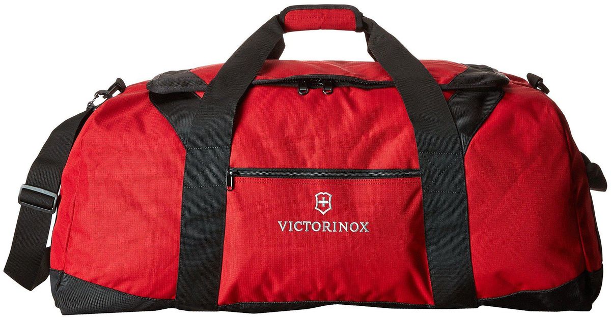 Victorinox Extra Large Travel Duffel Red Bags For Men