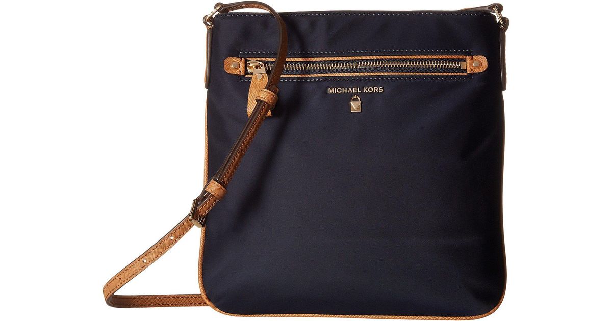 Lyst Michael Kors Nylon Kelsey Large Crossbody In Blue Lyst Michael Kors Nylon Kelsey Large Crossbody In Blue Save 40 74074074074074