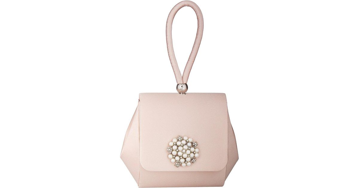 Lyst Jessica Mcclintock Honey Flap Blush Handbags In Pink