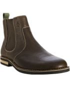 Original Penguin Drago Leather Jerry Jeff Lace-up Boots in Brown for ...