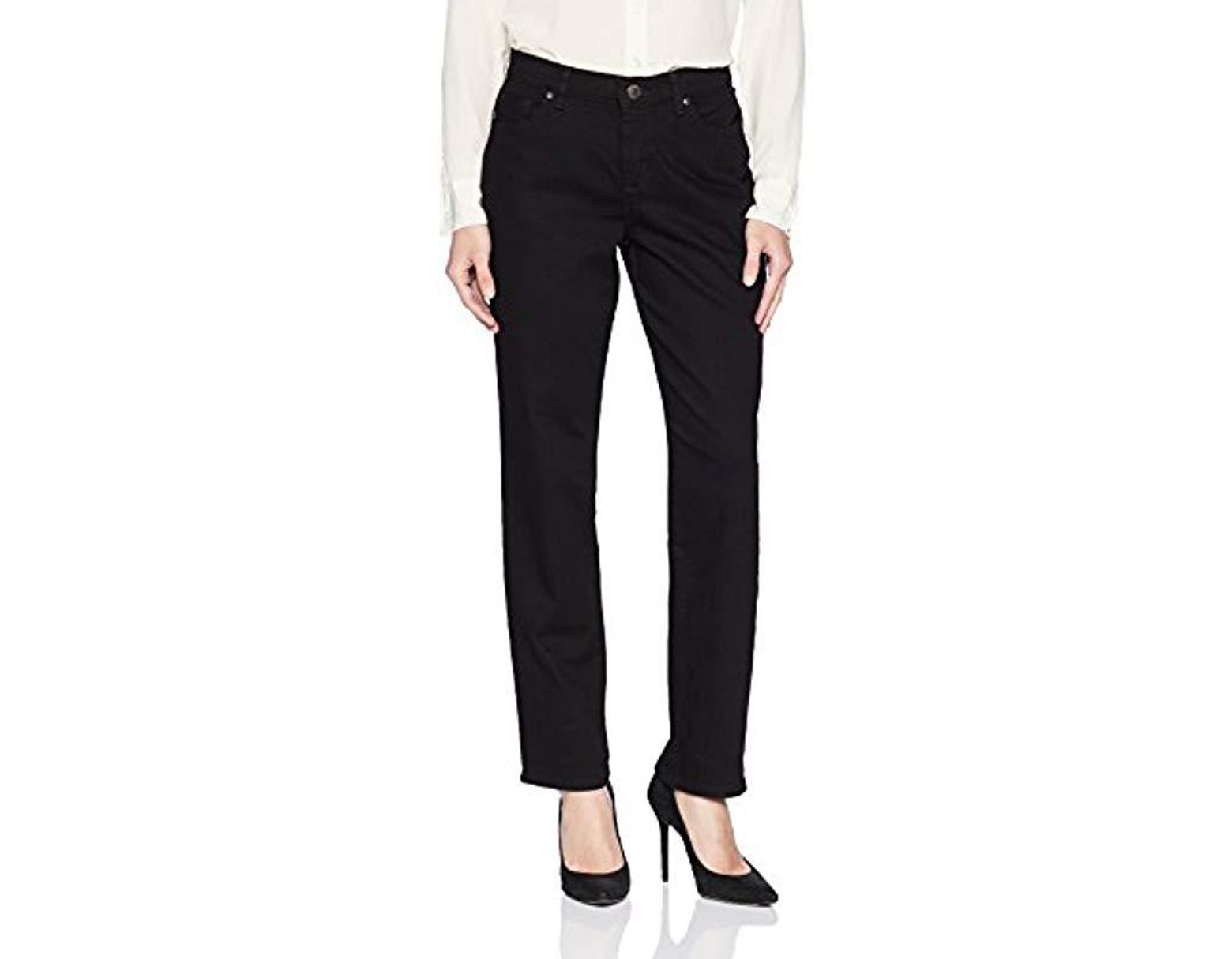 LEE Womens Plus Size Comfort-fit Kassidy Straight-Leg Pant