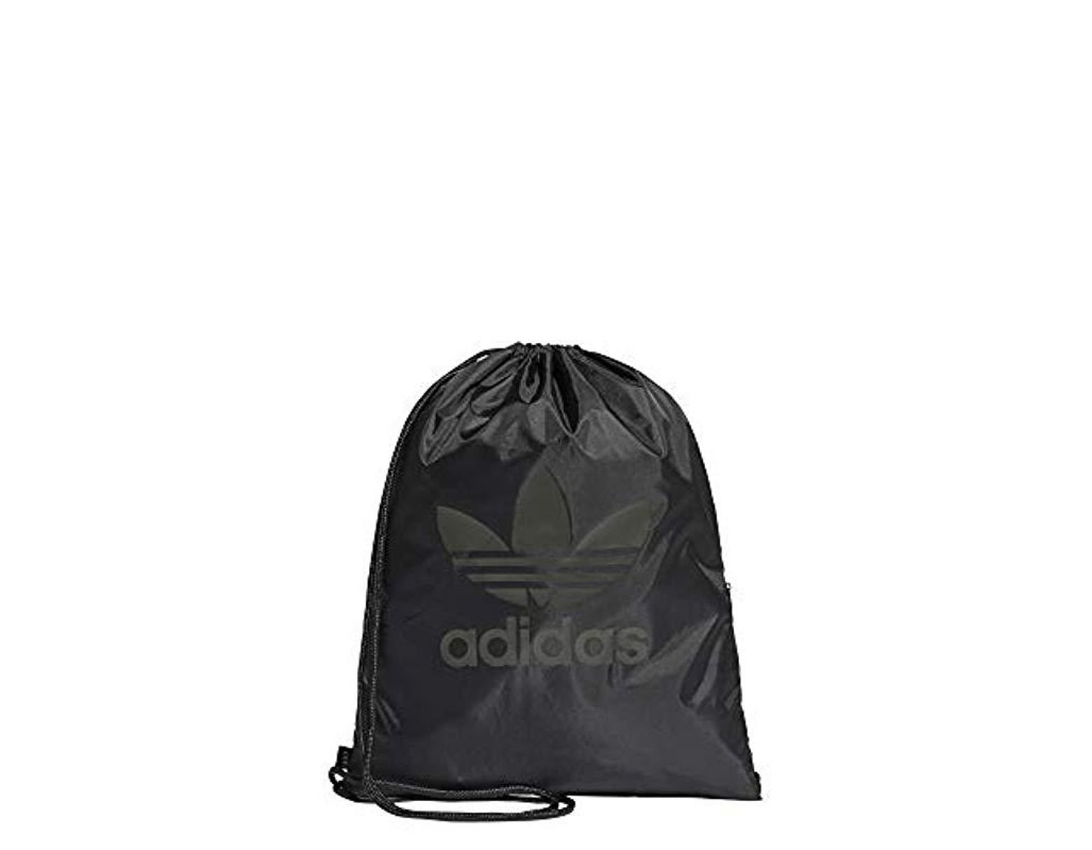 adidas Unisex Gymsack Trefoil Backpack in Black for Men - Lyst adidas Unisex Gymsack Trefoil Backpack in Black for Men - Lyst