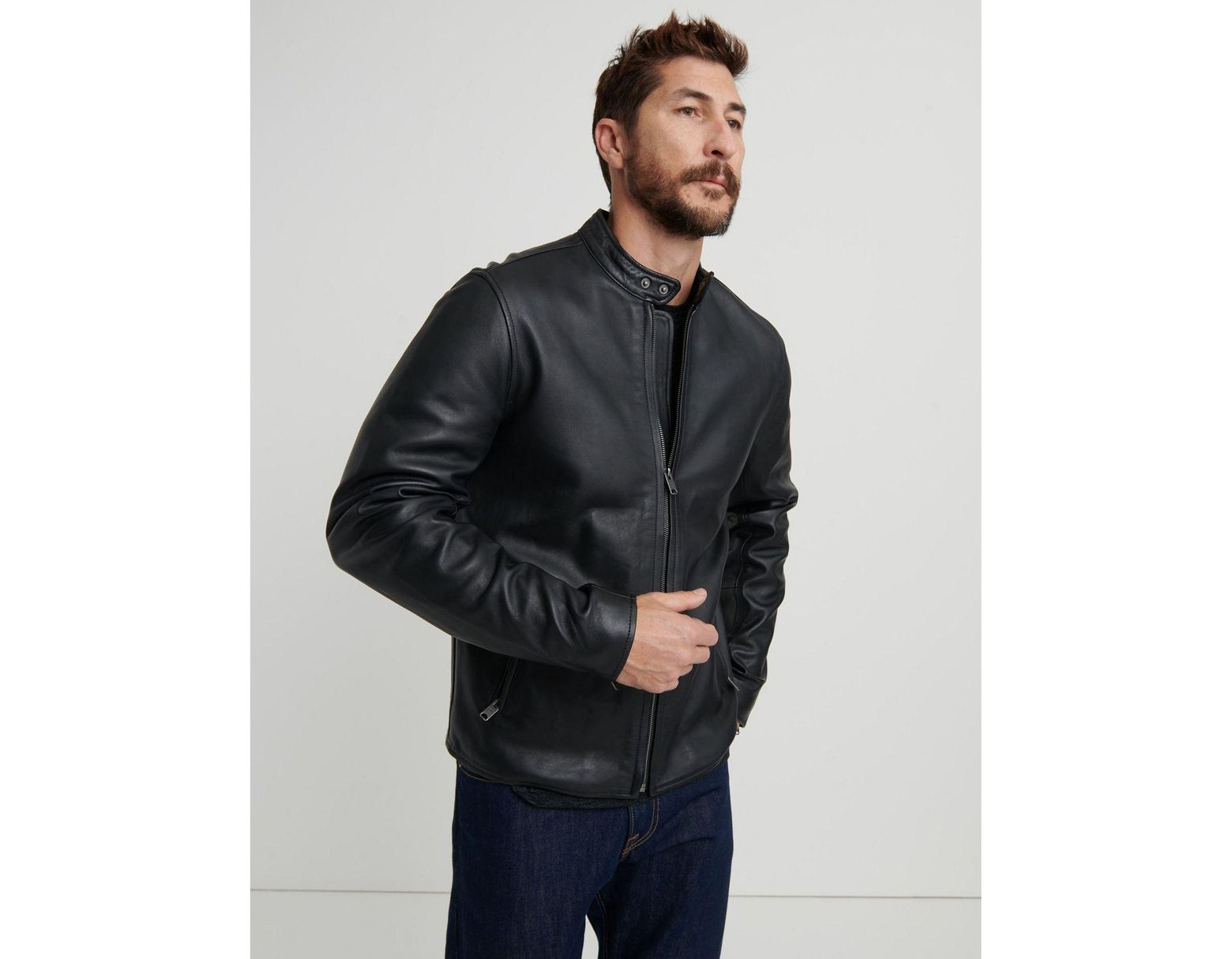 Lucky Brand Clean Leather Bonneville In Black For Men Lyst