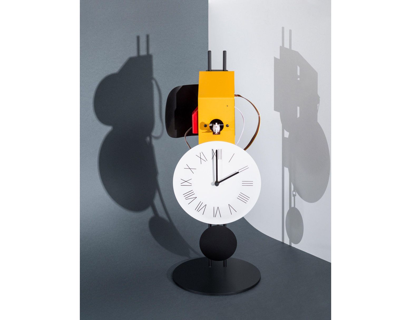 Diamantini Domeniconi Wall Clock In Yellow Lyst