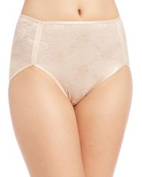 Wacoal | Beige Clean & Classic Brief | Lyst