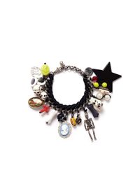 Venessa Arizaga | Black 'charmed Memories' Bracelet | Lyst